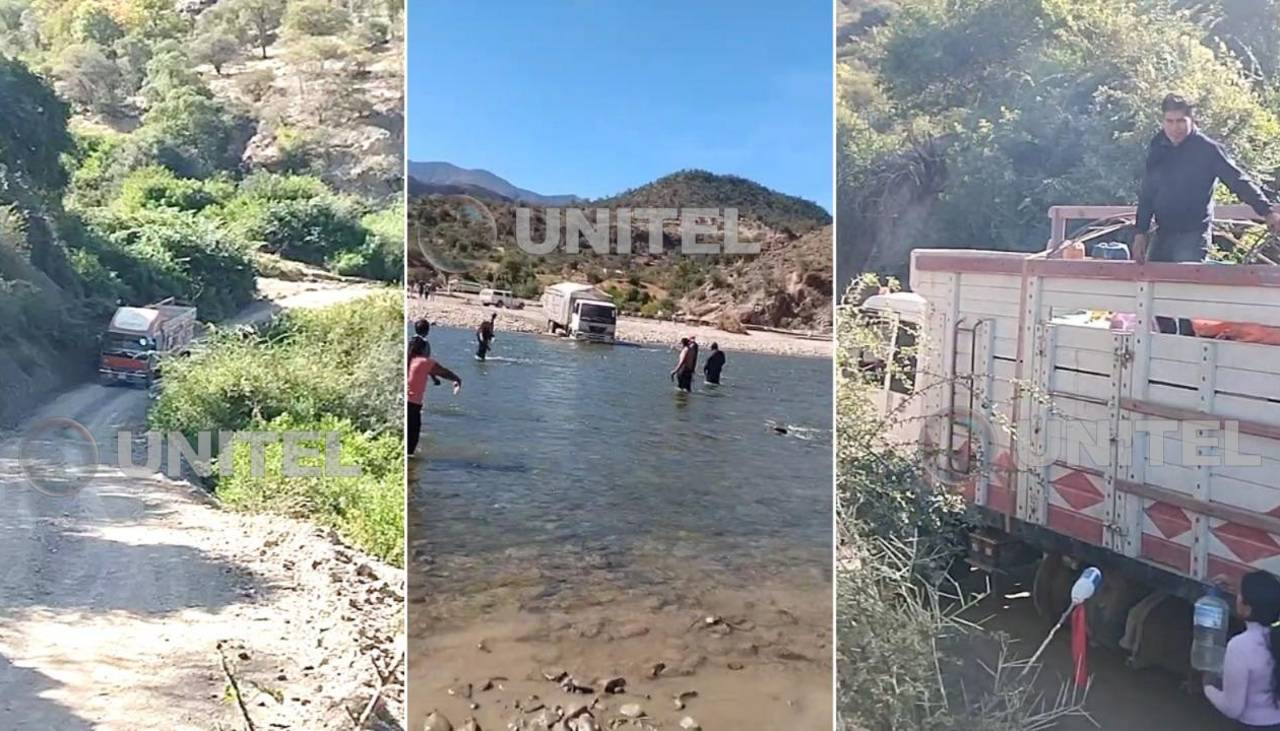 Ante los bloqueos, productores cruzan ríos y cerros en busca de llevar verduras y frutas a Cochabamba