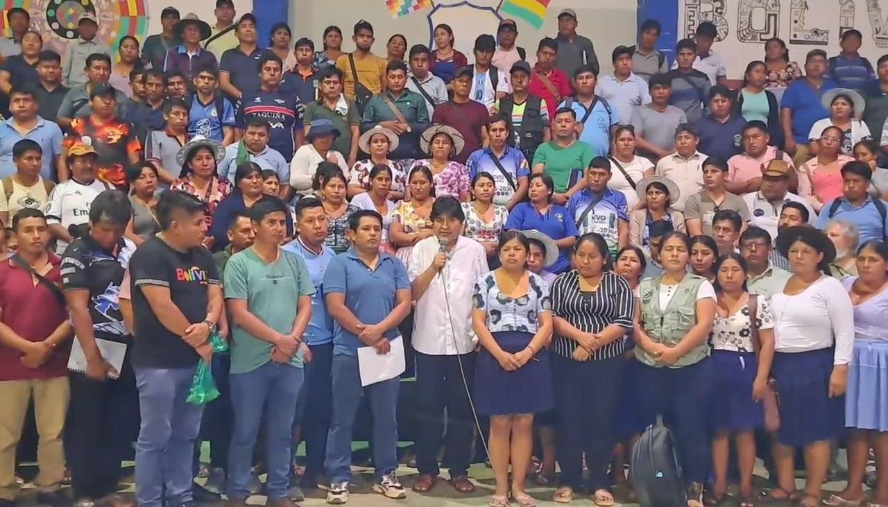 Evo advierte: Si la derecha gana, a ver si aguanta